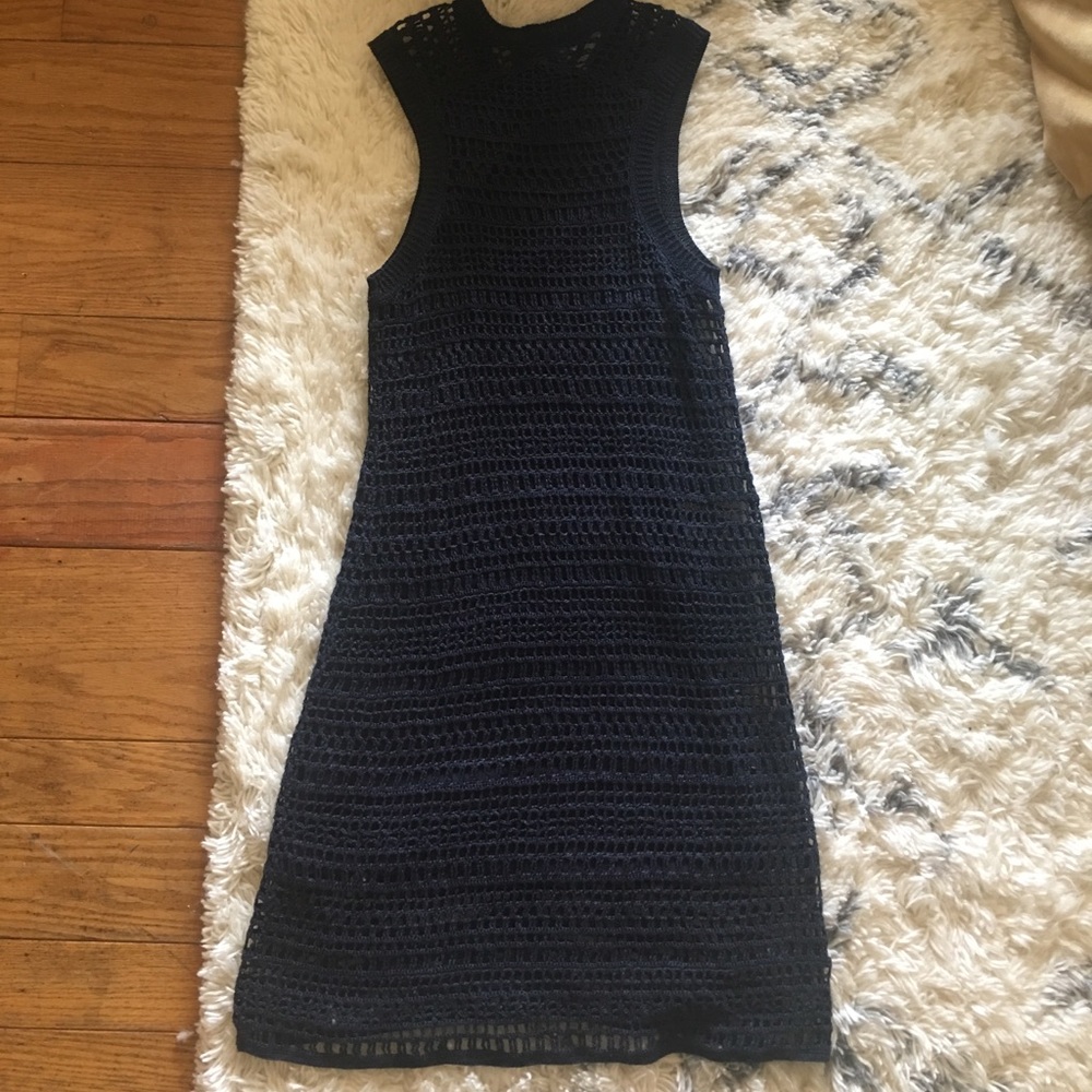 Theory Crochet Midi Dress